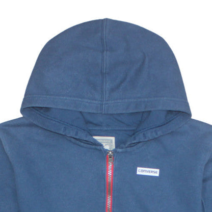 Boys UK Size XL Converse Blue Pullover Hoodie