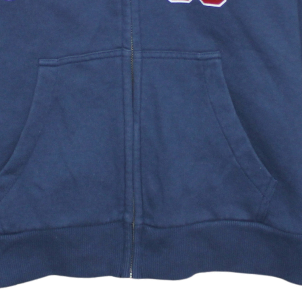 Mens UK Size M Tommy Jeans Blue Full Zip Hoodie