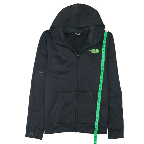 Mens UK Size M The North Face Black Full Zip Hoodie