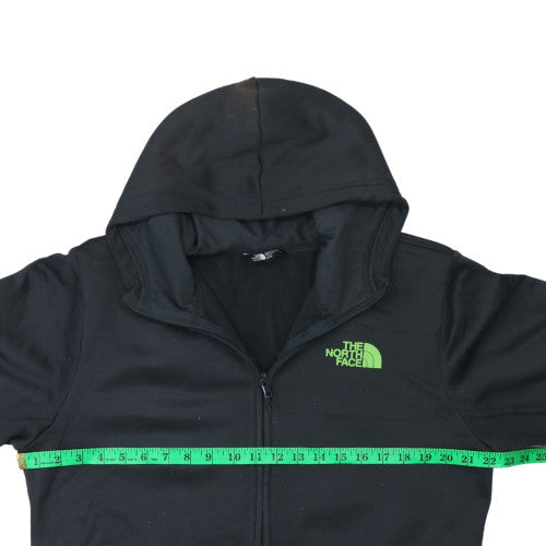 Mens UK Size M The North Face Black Full Zip Hoodie
