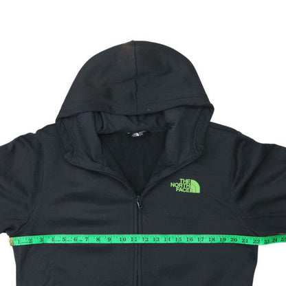 Mens UK Size M The North Face Black Full Zip Hoodie