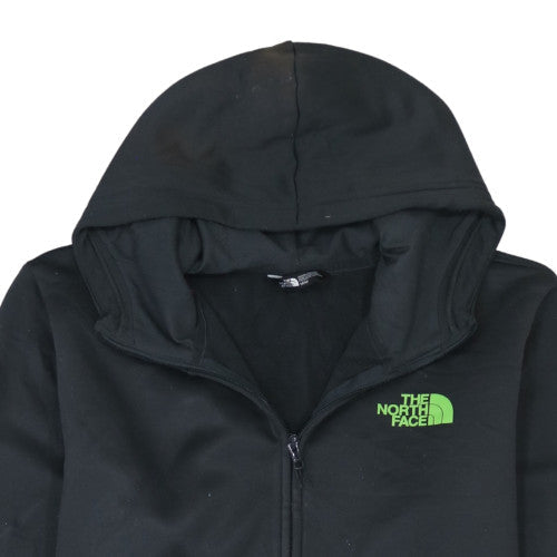 Mens UK Size M The North Face Black Full Zip Hoodie