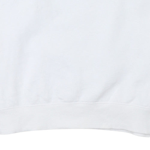 Mens UK Size L Nike White Pullover Sweatshirt