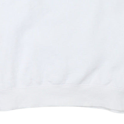 Mens UK Size L Nike White Pullover Sweatshirt