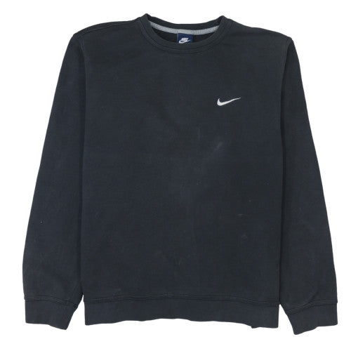 Mens UK Size L Nike Black Pullover Sweatshirt