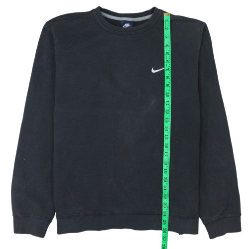 Mens UK Size L Nike Black Pullover Sweatshirt