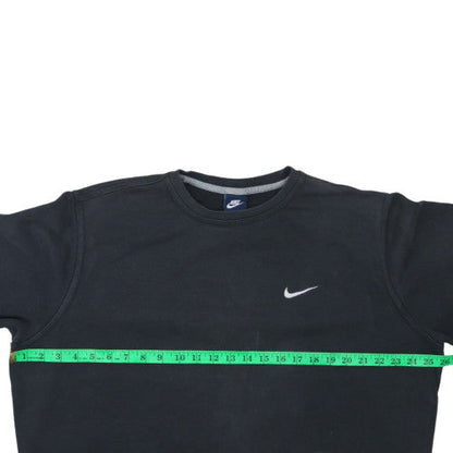 Mens UK Size L Nike Black Pullover Sweatshirt