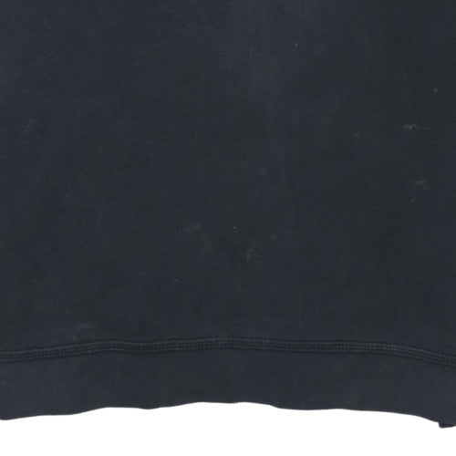 Mens UK Size L Nike Black Pullover Sweatshirt