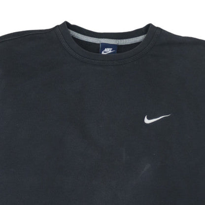 Mens UK Size L Nike Black Pullover Sweatshirt