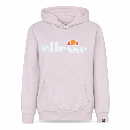 Womens UK Size M ellesse Pink Pullover Hoodie