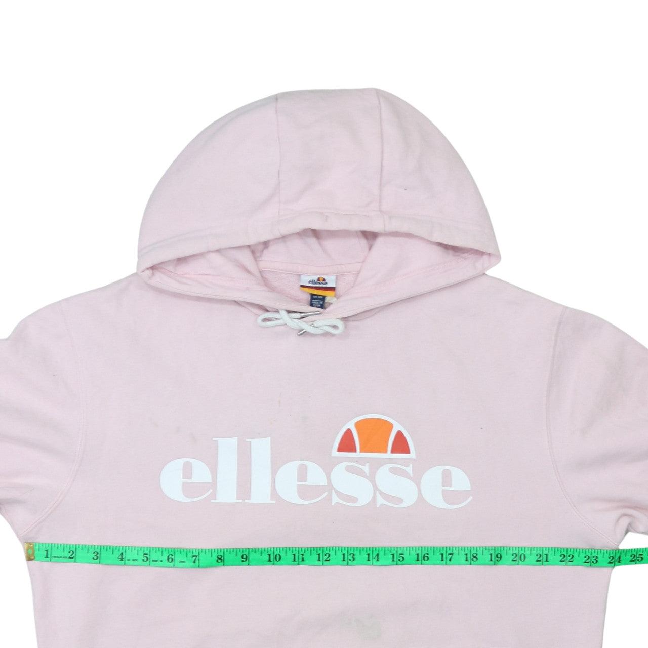Womens UK Size M ellesse Pink Pullover Hoodie