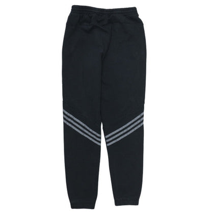 Adidas Boys Black Jogger Sweatpants 14 Years Regular Fit Activewear