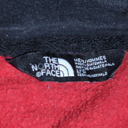 Mens UK Size L The North Face Red Pullover Hoodie