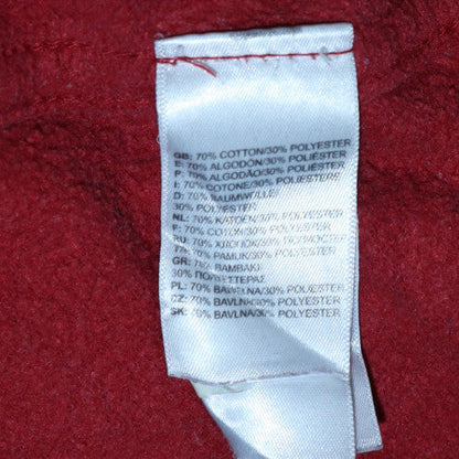 Mens UK Size L The North Face Red Pullover Hoodie