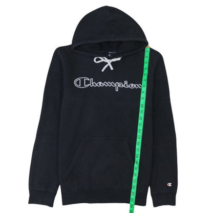 Mens UK Size M Champion Black Pullover Hoodie