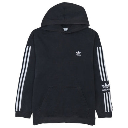 Mens UK Size M adidas Black Pullover Hoodie