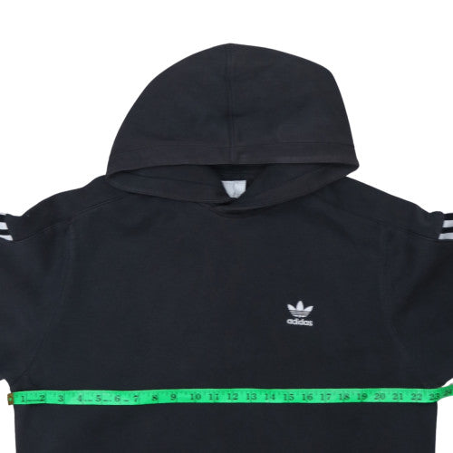 Mens UK Size M adidas Black Pullover Hoodie