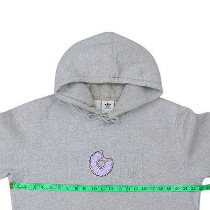 Womens UK Size L adidas Grey Pullover Hoodie