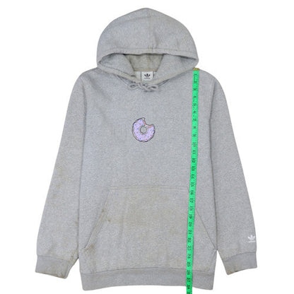Womens UK Size L adidas Grey Pullover Hoodie