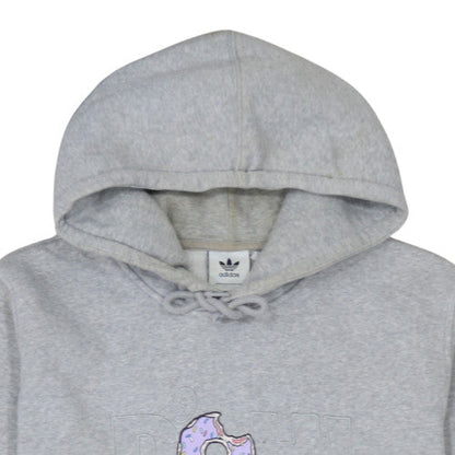 Womens UK Size L adidas Grey Pullover Hoodie