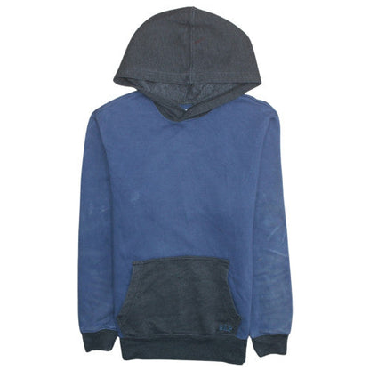 Mens UK Size XS Gap Blue Pullover Hoodie