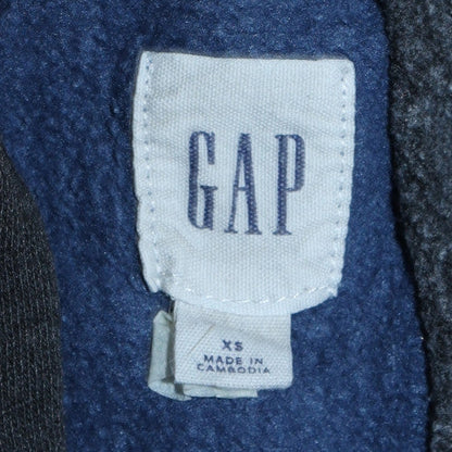 Mens UK Size XS Gap Blue Pullover Hoodie