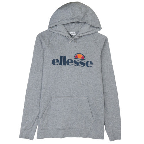 Mens UK Size M ellesse Grey Pullover Hoodie