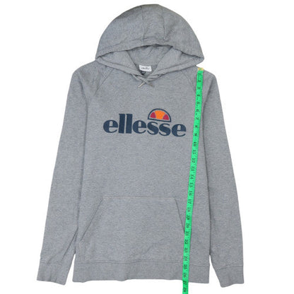 Mens UK Size M ellesse Grey Pullover Hoodie
