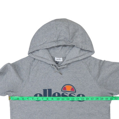 Mens UK Size M ellesse Grey Pullover Hoodie