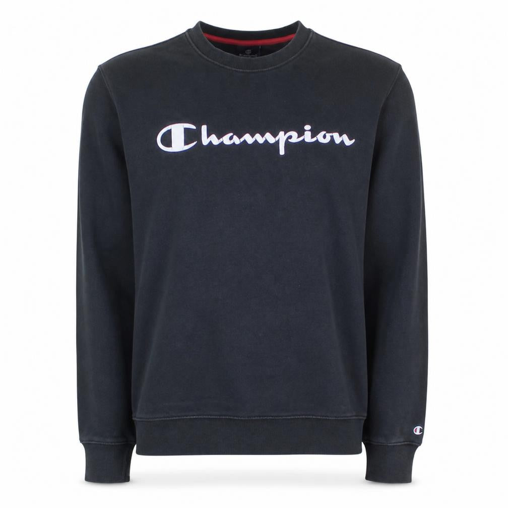 Mens UK Size S Champion Black Pullover Sweatshirt