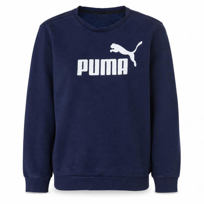 Mens UK Size L PUMA Blue Pullover Sweatshirt