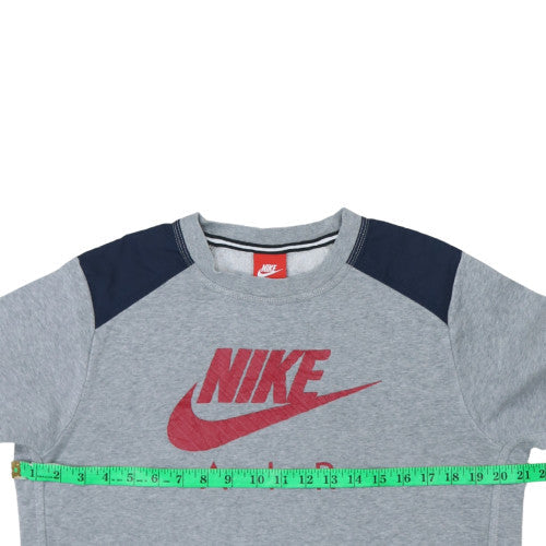 Teens UK Size XL Nike Grey Pullover Sweatshirt