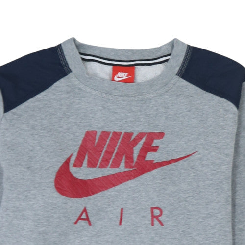 Teens UK Size XL Nike Grey Pullover Sweatshirt