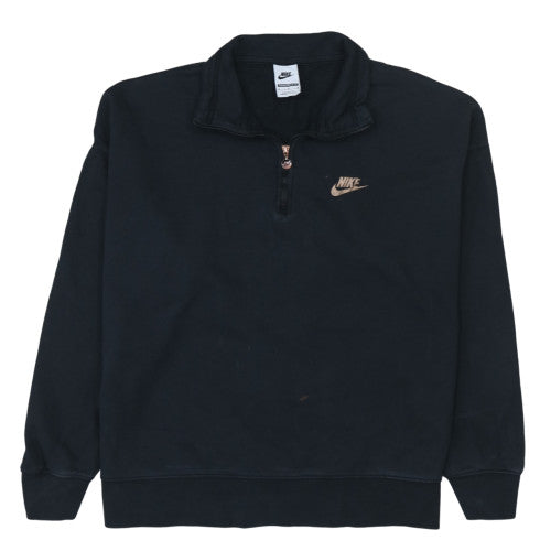 Mens UK Size M Nike Black Pullover Sweatshirt