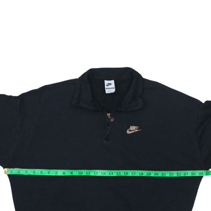 Mens UK Size M Nike Black Pullover Sweatshirt