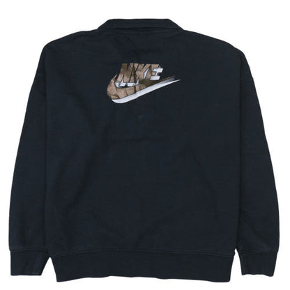 Mens UK Size M Nike Black Pullover Sweatshirt