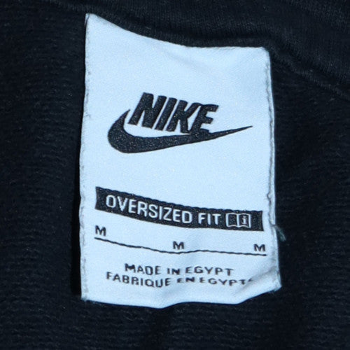 Mens UK Size M Nike Black Pullover Sweatshirt