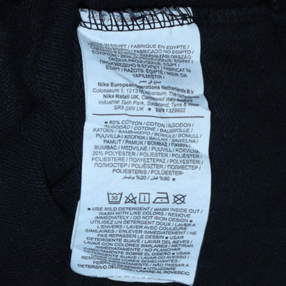 Mens UK Size M Nike Black Pullover Sweatshirt