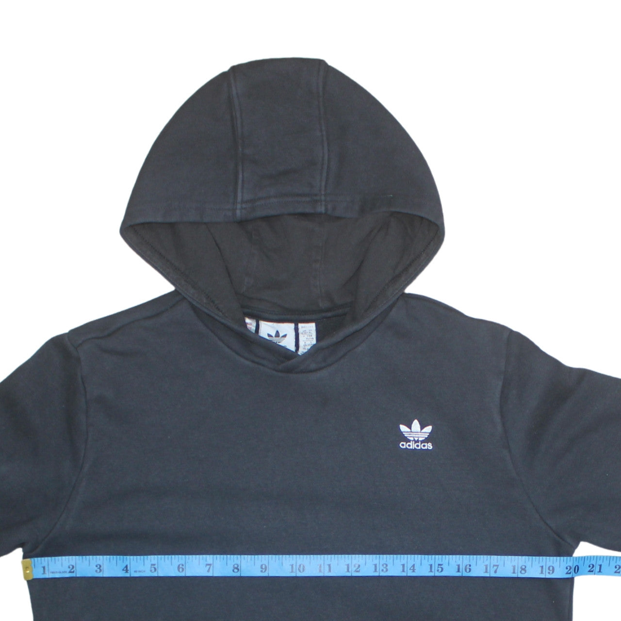 Teens UK Size XL adidas Black Pullover Hoodie