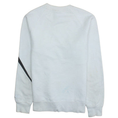 Mens UK Size L Nike White Pullover Sweatshirt