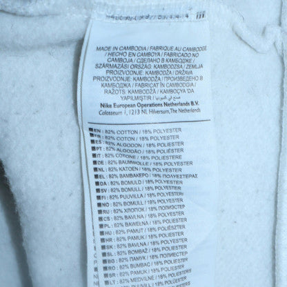 Mens UK Size L Nike White Pullover Sweatshirt