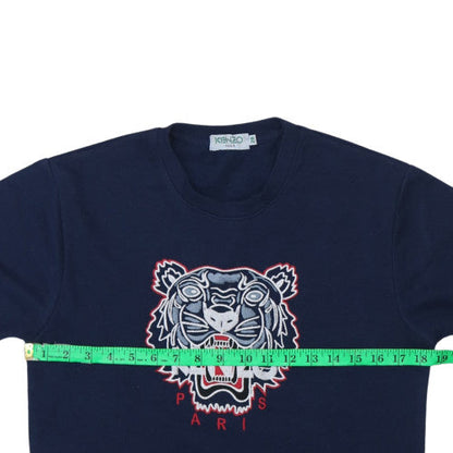 Mens UK Size M KENZO Blue Pullover Sweatshirt