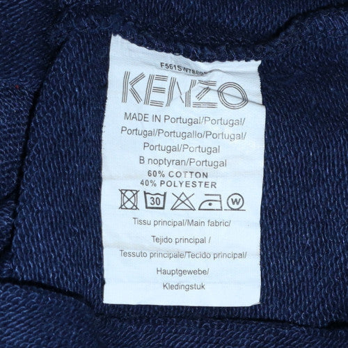 Mens UK Size M KENZO Blue Pullover Sweatshirt
