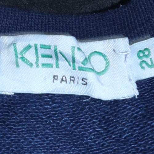 Mens UK Size M KENZO Blue Pullover Sweatshirt