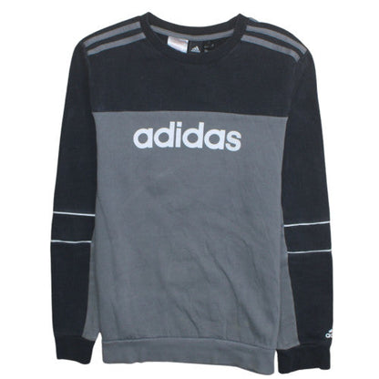 Mens UK Size M adidas Grey Pullover Sweatshirt