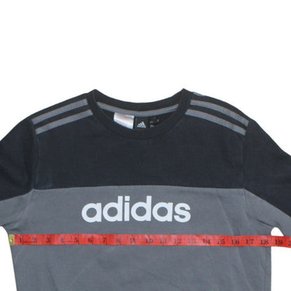 Mens UK Size M adidas Grey Pullover Sweatshirt
