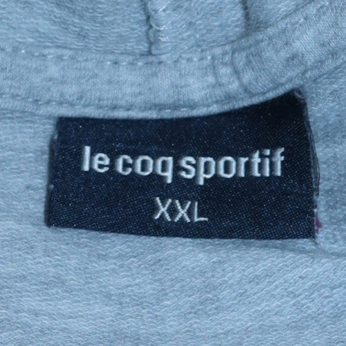 Mens UK Size 2XL le coq sportif Grey Pullover Hoodie