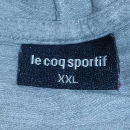 Mens UK Size 2XL le coq sportif Grey Pullover Hoodie