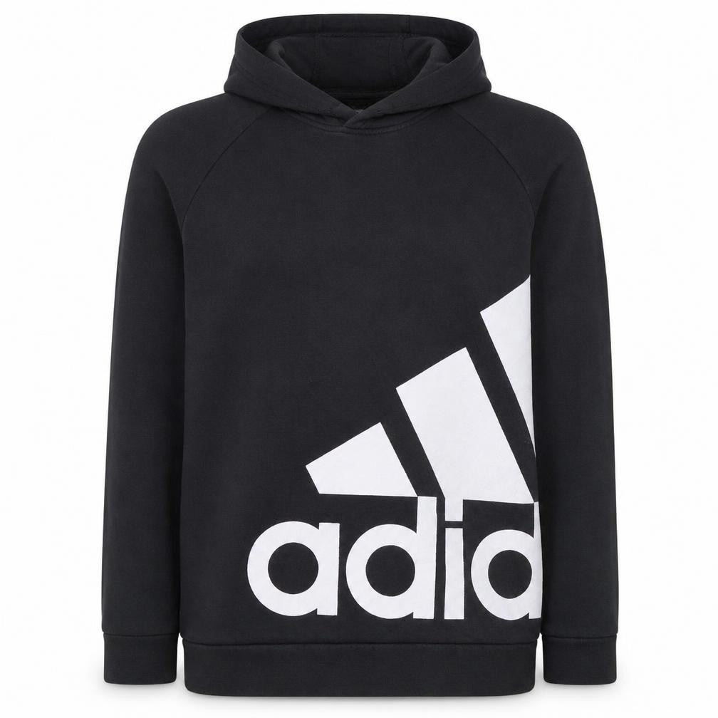 Mens UK Size M adidas Black Pullover Hoodie