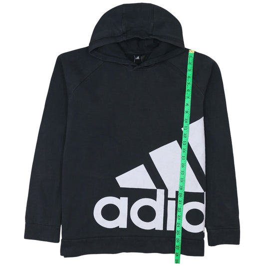 Mens UK Size M adidas Black Pullover Hoodie